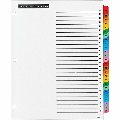 Avery A-Z Table 'N Tabs Dividers (AVE11677)