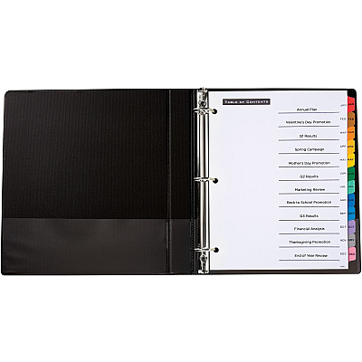Avery Table 'N Tab Monthly Divider Set (AVE11679)