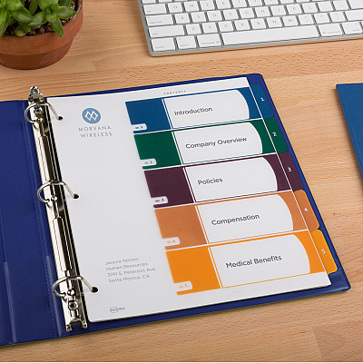 Avery Ready Index Customizable TOC Binder Dividers (AVE11816)
