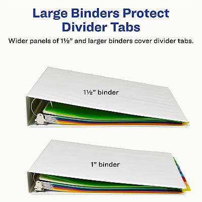 Avery Big Tab Insertable 2-Pocket Dividers (AVE11907)