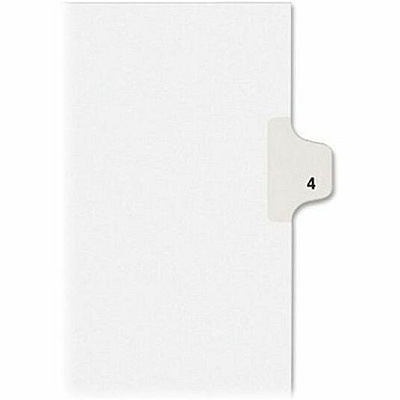 Avery Individual Legal Exhibit Dividers - Avery Style - Unpunched (AVE11914)