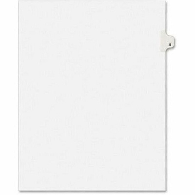 Avery Individual Legal Exhibit Dividers - Avery Style - Unpunched (AVE11915)