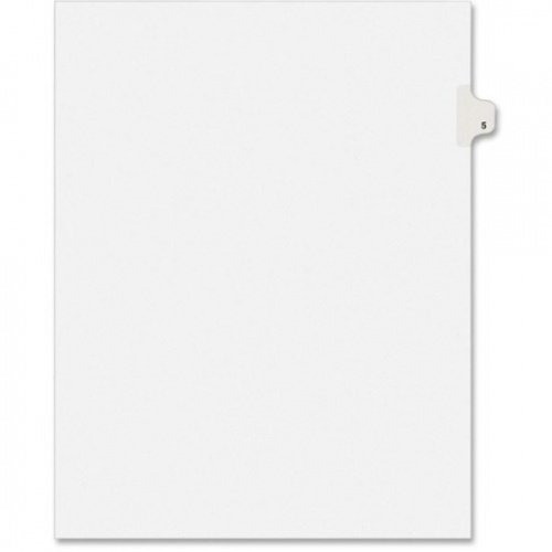 Avery Individual Legal Exhibit Dividers - Avery Style - Unpunched (11915)
