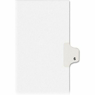 Avery Individual Legal Exhibit Dividers - Avery Style - Unpunched (AVE11916)
