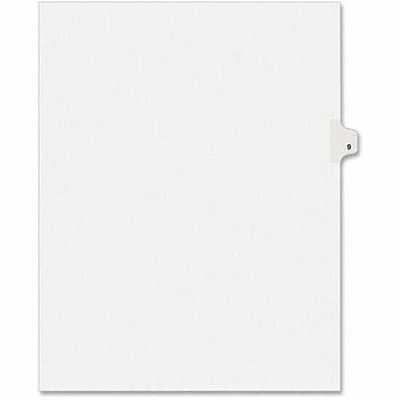 Avery Individual Legal Exhibit Dividers - Avery Style - Unpunched (AVE11919)