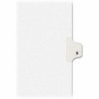 Avery Individual Legal Exhibit Dividers - Avery Style - Unpunched (AVE11919)