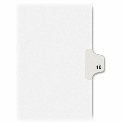 Avery Individual Legal Exhibit Dividers - Avery Style - Unpunched (AVE11920)