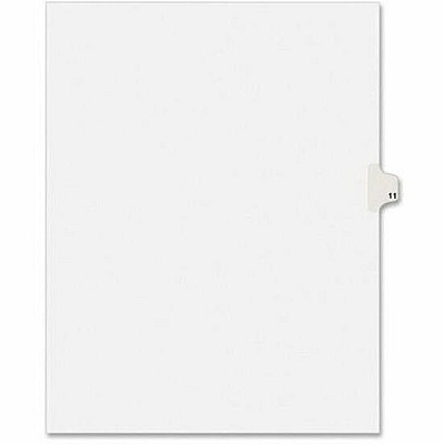 Avery Individual Legal Exhibit Dividers - Avery Style - Unpunched (AVE11921)