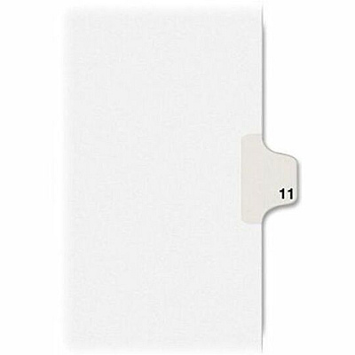Avery Individual Legal Exhibit Dividers - Avery Style - Unpunched (AVE11921)