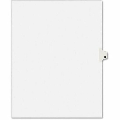 Avery Individual Legal Exhibit Dividers - Avery Style - Unpunched (AVE11922)