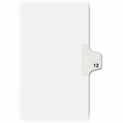 Avery Individual Legal Exhibit Dividers - Avery Style - Unpunched (AVE11922)