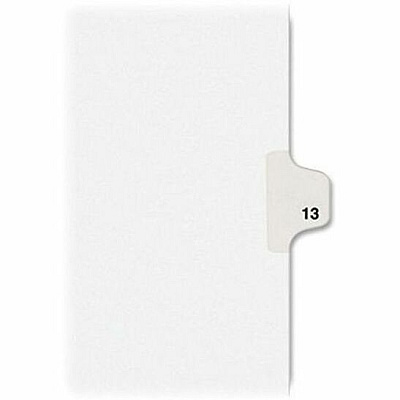 Avery Individual Legal Exhibit Dividers - Avery Style - Unpunched (AVE11923)
