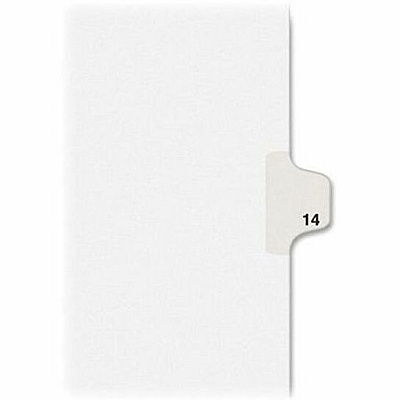 Avery Individual Legal Exhibit Dividers - Avery Style - Unpunched (AVE11924)