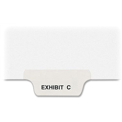 Avery Individual Legal Exhibit Dividers - Avery Style - Unpunched (AVE11942)
