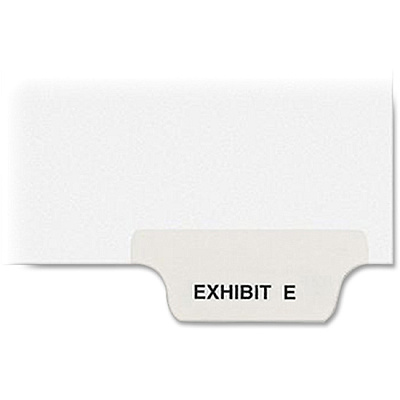 Avery Individual Legal Exhibit Dividers - Avery Style - Unpunched (AVE11944)