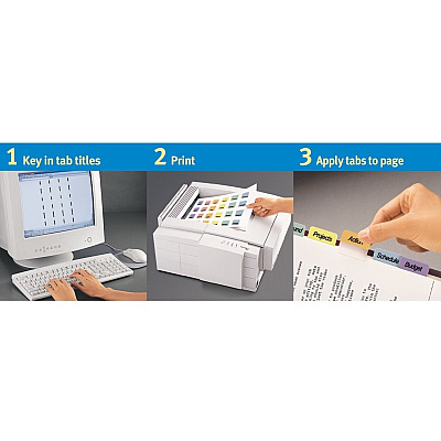 Avery Printable Repositionable Tabs (AVE16283)