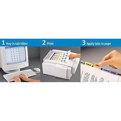 Avery Printable Repositionable Tabs (AVE16283)
