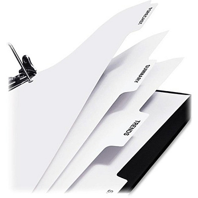 Avery 3-Hole Punched Copier Tabs (AVE20416)