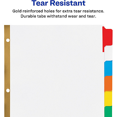 Avery Big Tab Write & Erase Dividers (AVE23079)