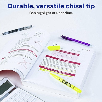 Avery Pen-Style Fluorescent Highlighters (AVE23591)