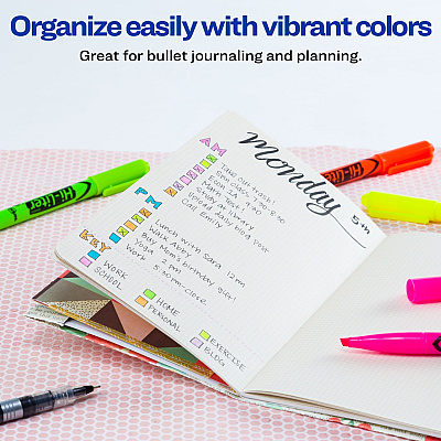 Avery Pen-Style Fluorescent Highlighters (AVE23591)
