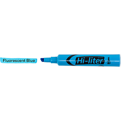 Avery Desk-Style, Fluorescent Blue, 1 Count (AVE24016)