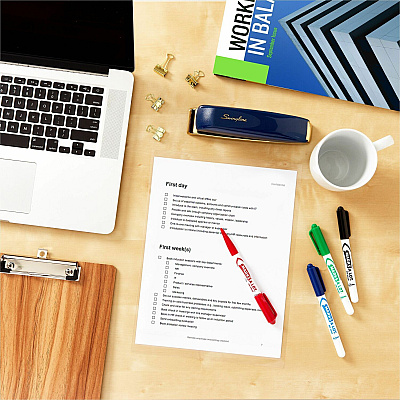 Avery Pen-Style Dry Erase Markers (AVE24459)