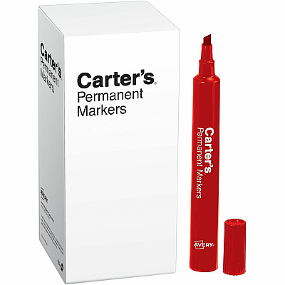 Avery Permanent Markers - Large Desk-Style Size (AVE27177)