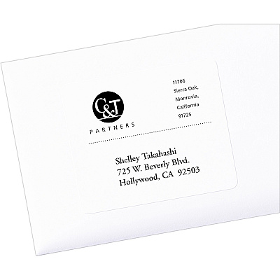 PRES-a-ply White Labels (AVE30604)