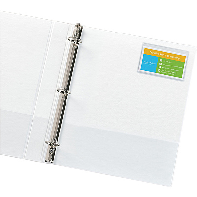 Avery Self-Adhesive Business Card Holders (AVE73720)