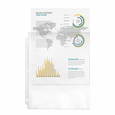 Avery Economy-Weight Sheet Protectors (AVE74090)