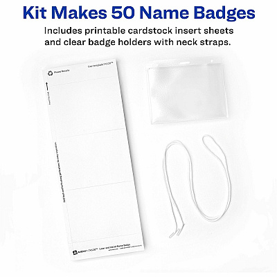 Avery Hanging Style Name Badges (AVE74520)