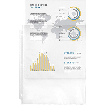Avery Economy-Weight Sheet Protectors (AVE75091)