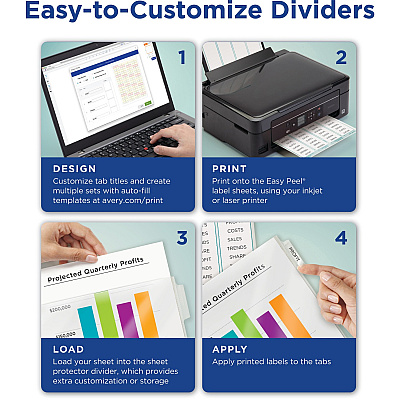 Avery Index Maker Index Divider (AVE75500)