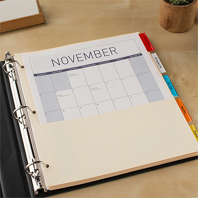Avery Insertable 5-Tab Dividers (AVE81009)