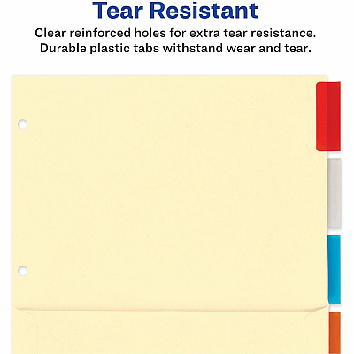 Avery Insertable 5-Tab Dividers (AVE81009)