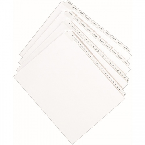 Avery Side Tab Individual Legal Dividers (82187)