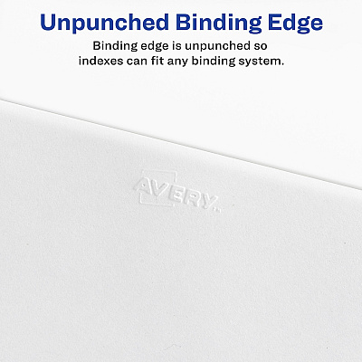 Avery Individual Legal Dividers Allstate(R) Style, Letter Size, Side Tab #9 (82207)