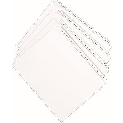 Avery Individual Legal Dividers Allstate(R) Style, Letter Size, Side Tab #9 (82207)