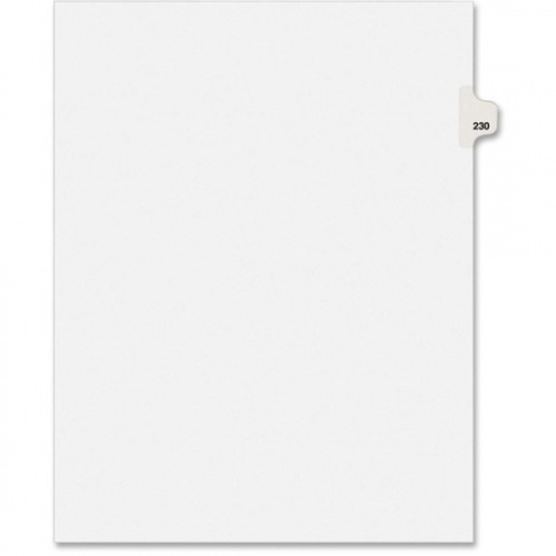 Avery Side Tab Individual Legal Dividers (82446)