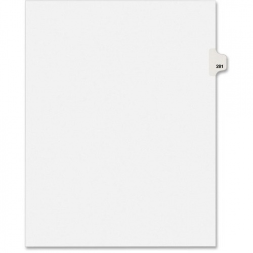 Avery Side Tab Individual Legal Dividers (82497)