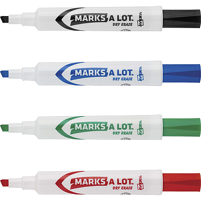 Avery Marks A Lot Desk-Style Dry-Erase Markers (AVE98188)