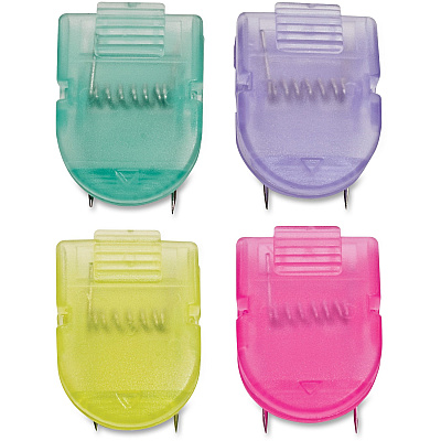 Advantus Brightly Colored Panel Wall Clips (AVT75341)