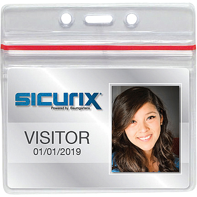 SICURIX Sealable ID Badge Holder (BAU47830)