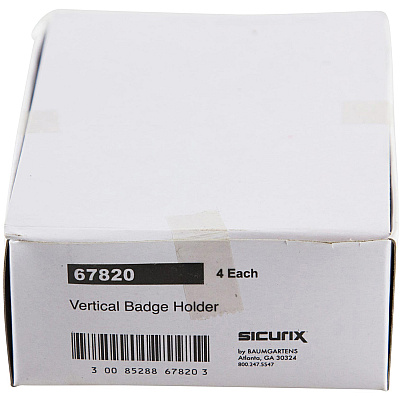 SICURIX ID Badge Holder - Vertical (BAU67820)