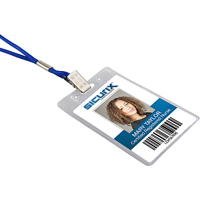 SICURIX ID Badge Holder - Vertical (BAU67820)
