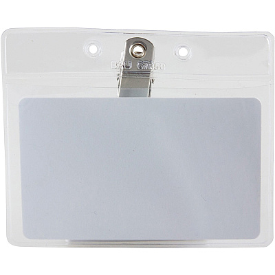 SICURIX Horizontal Badge Holder with Clip (BAU67850)