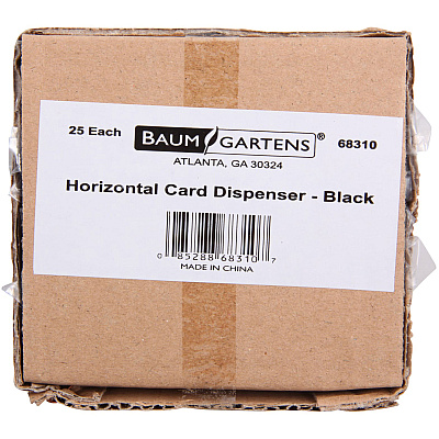 SICURIX Horizontal Black Frame ID Card Holder (BAU68310)