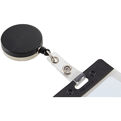 SICURIX Heavy-Duty ID Card Reel with Belt Clip (BAU68814)