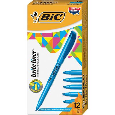 BIC Brite Liner Highlighters (BICBL11BE)